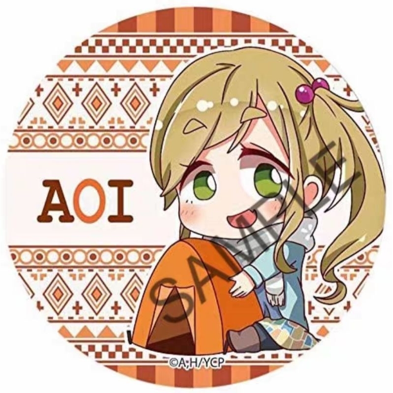 【非現貨】搖曳露營 NO 胸章 勳章 各務原撫子志摩凜凜大垣千明犬山葵 動漫週邊N 61