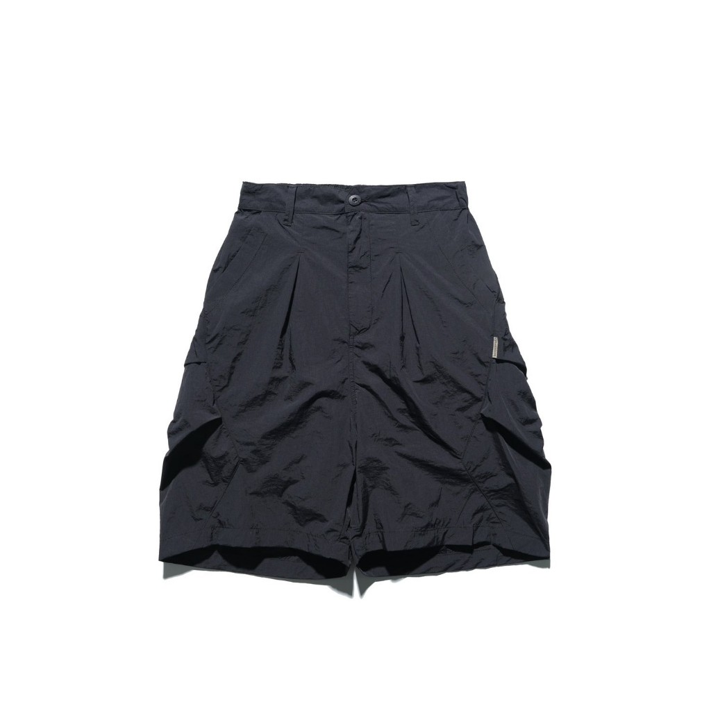 【P.COAST LAB 】OCTO GAMBOL Vertical Shorts (Black)