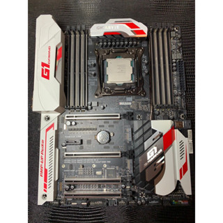 技嘉 GA-X99 Ultra Gaming +Intel I7-6800K 2011腳位主機板CPU 無風扇