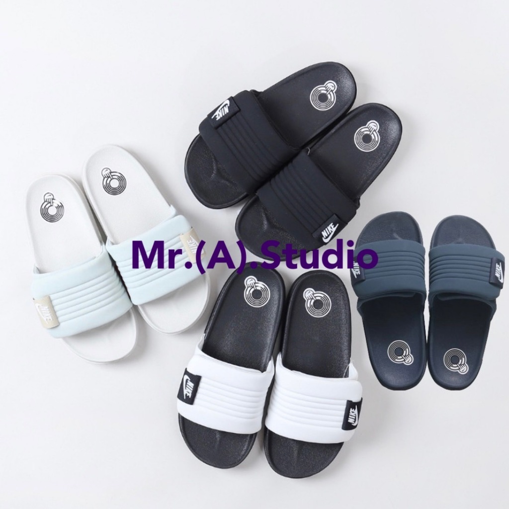 Mr.A😈A先生 Nike Offcourt 可調式 軟Q 麵包拖 運動拖鞋 DQ9624-100 DQ9624-001