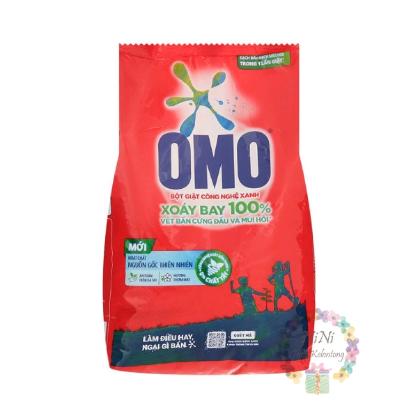 越南 OMO Detergent Xoay Bay 100% 洗衣粉 770g
