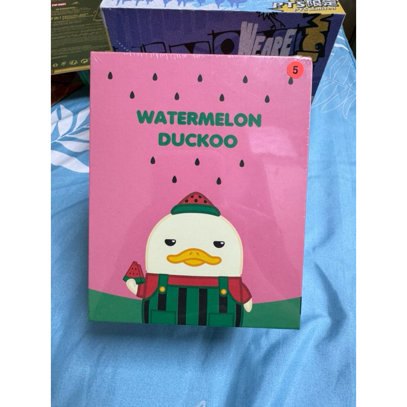 Duckoo Watermelon PTS 吊卡 POPMART