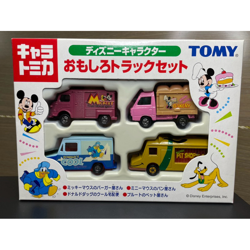 盒組 ）Tomica 迪士尼 Disney 貨車 唐老鴨 高飛狗 米奇 麵包車
