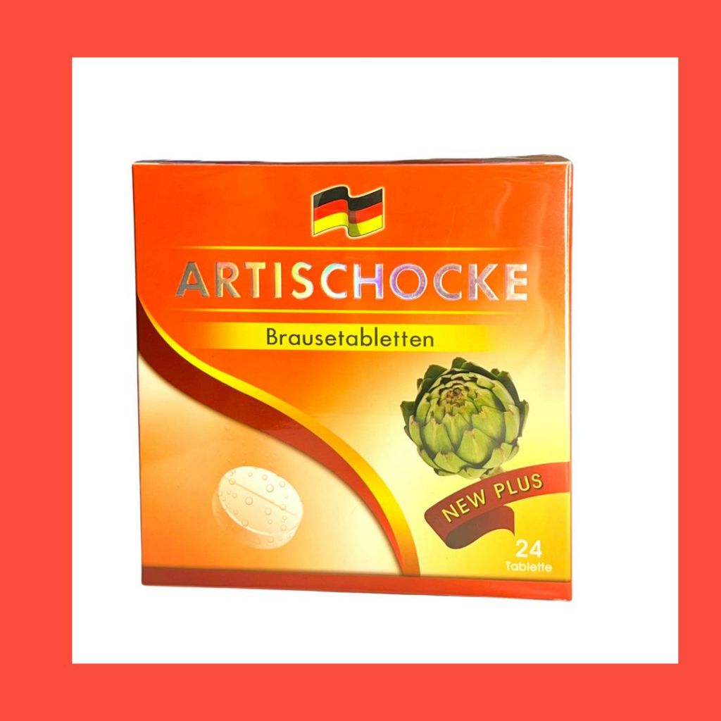 德國Artischocke Brausetabletten 德干寶發泡錠/薊提取物、菊苣纖維、維生素C