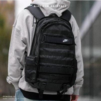 Nike NSW Backpack 包包 多功能全黑雙肩後背包 黑色 FD7544-010