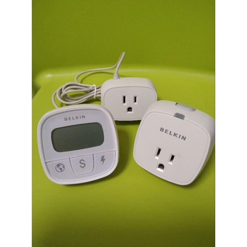 貝爾金 Belkin F7c005 電源監視,即時電力計費器+電源計時器