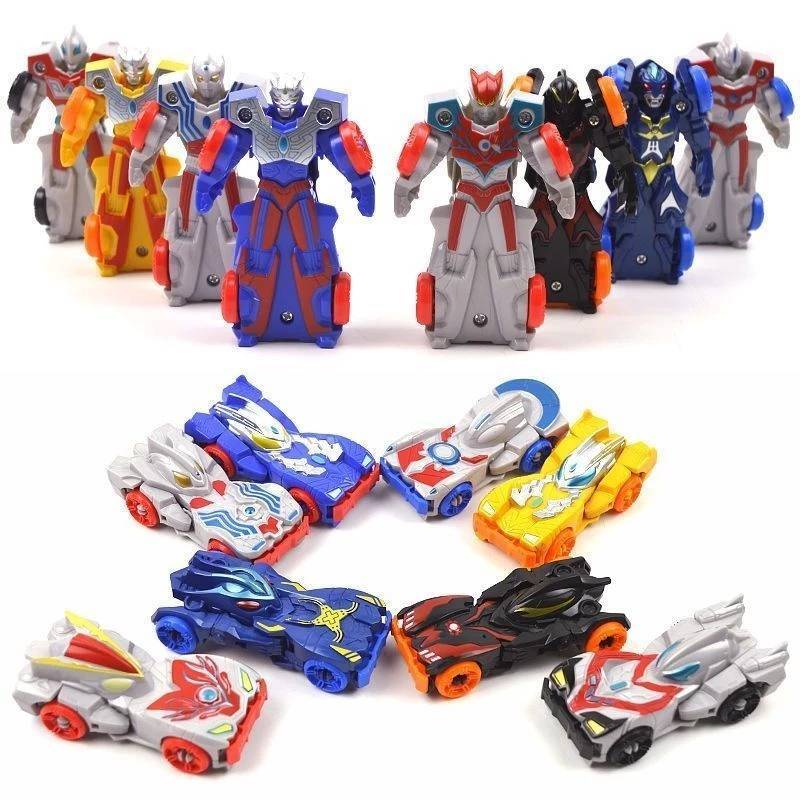 【奧特曼變形車 驚喜蛋】【出清特價】超人力霸王 變形戰車 奧特曼車 奧特曼變身 銀河超人 塞羅 鹹蛋超人 貝利亞