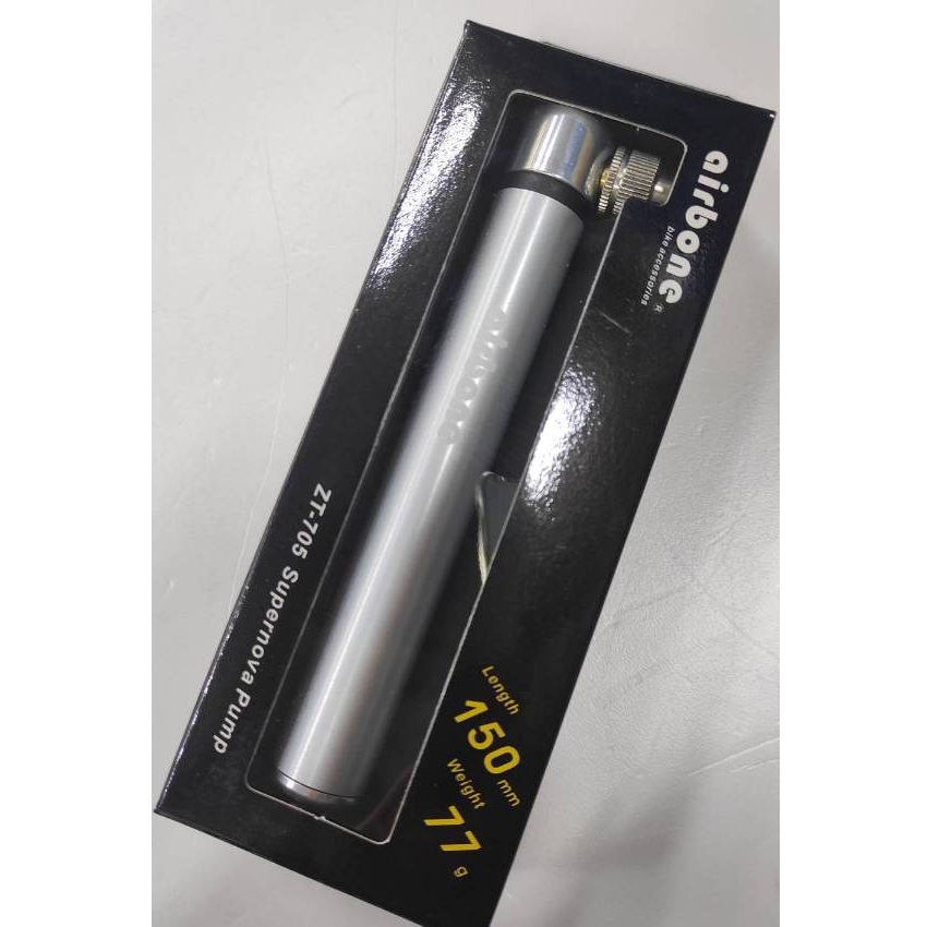 台灣精品 升級款 airbone ZT-705S 高壓型隨車打氣筒-高壓達160PSI附法嘴轉接頭