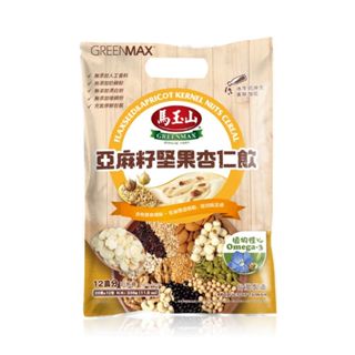 [Easy life 生活小舖]馬玉山亞麻籽堅果杏仁飲(12pcs/袋)-奶素