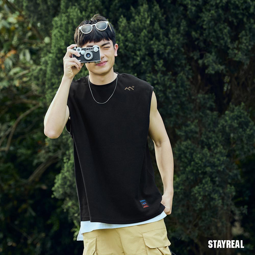 STAYREAL STAY WILD兩穿背心