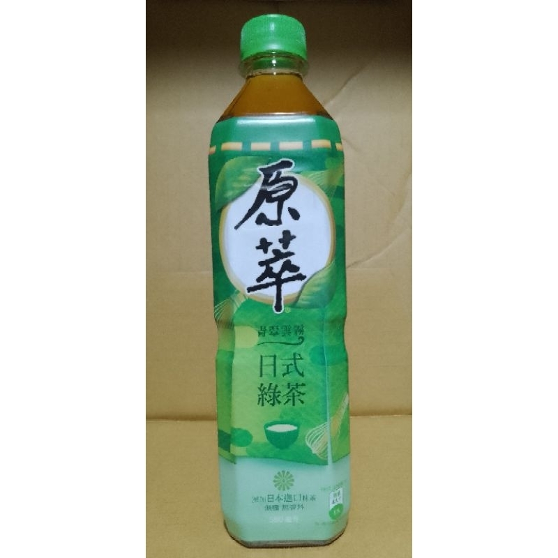 原萃 日式綠茶 580ml