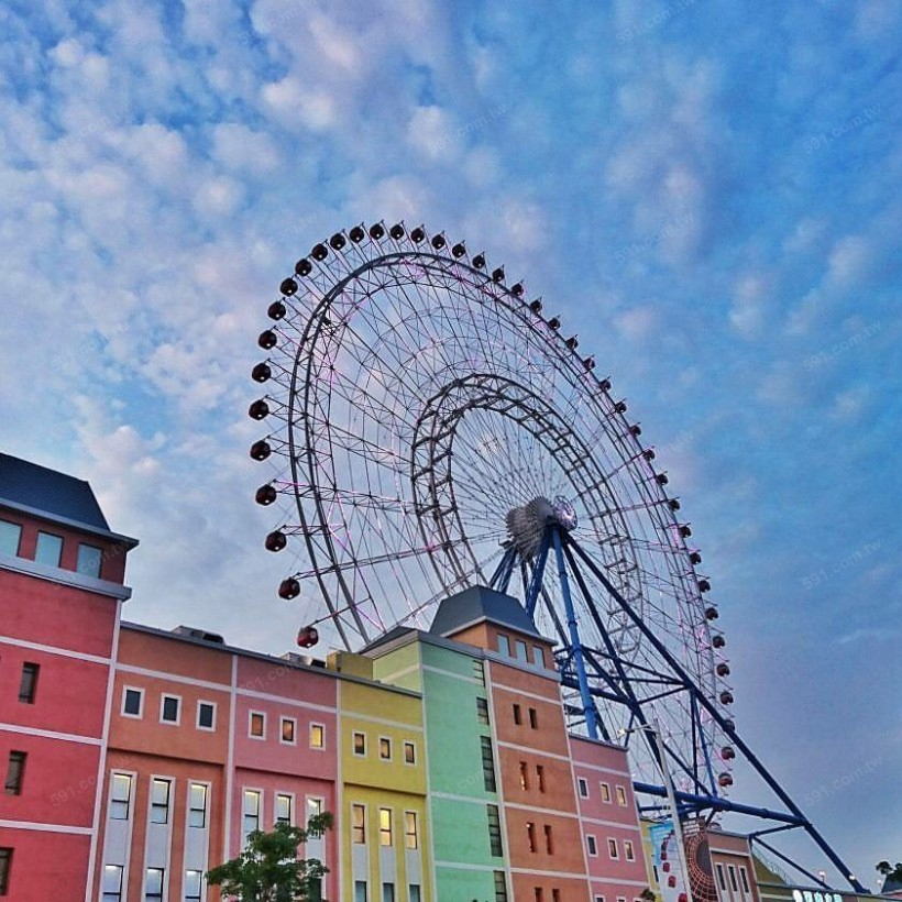 麗寶樂園 天空之夢 摩天輪 搭乘券2張為1組 電子票券 即買即用