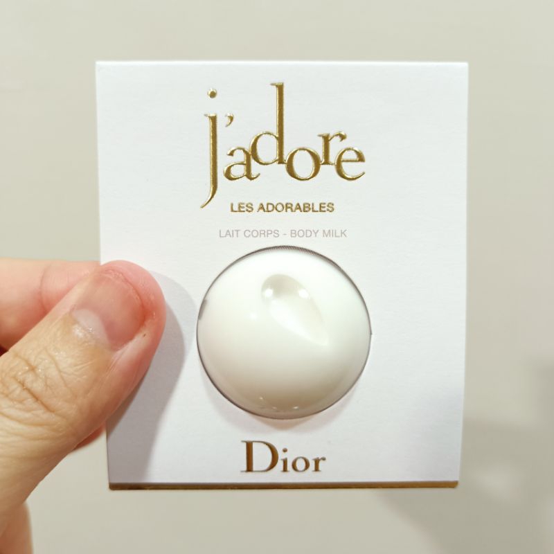 【全新買就送小禮】Dior 迪奧 J’ADORE 澄淨香氛潤膚乳4ml 隨身包 試用組 旅行組 便宜賣
