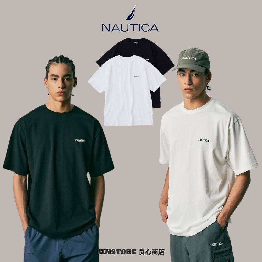 【良心商店】 Nautica 兩件組 帆船 Logo 上衣 短袖 短踢 短TEE 短TEE