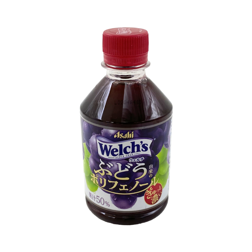 日本 Asahi Welch's 葡萄汁 風味 飲料