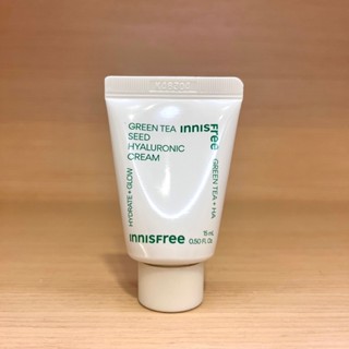 栗子美妝🌰｜Innisfree 悅詩風吟 綠茶籽玻尿酸保濕霜 15ml 小樣 試用品