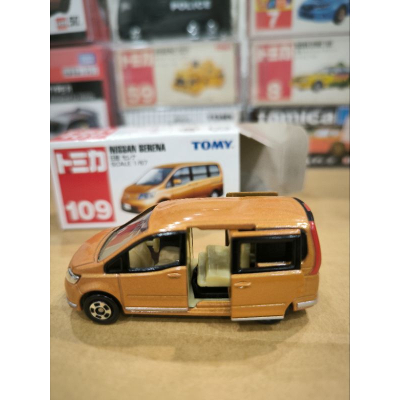 Tomica NISSAN SERENA No.109 (舊藍標 車新 盒剪耳) 多美小汽車