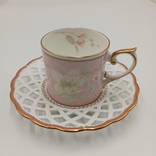 二手真品 NARUMI 杯盤 瓷器 下午茶杯 咖啡杯盤 日本製 黃149