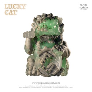 🚀SCC玩具屋《GK模型預購》POP SUNDAY 招財大貓 翠琅款