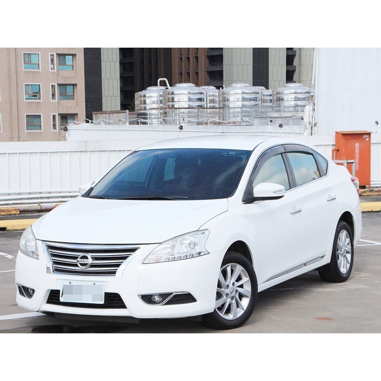 2014 Nissan Sentra 1.8 白#強力過件99% #可全額貸 #超額貸 #車換車結清