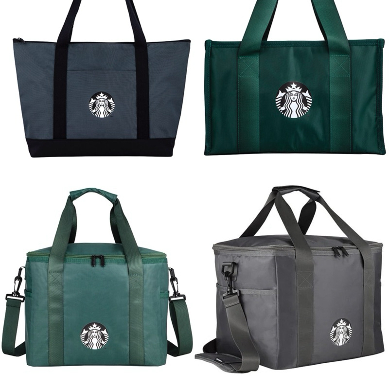 星巴克 品牌方形 保冷袋  Starbucks  限量 福袋 露營包