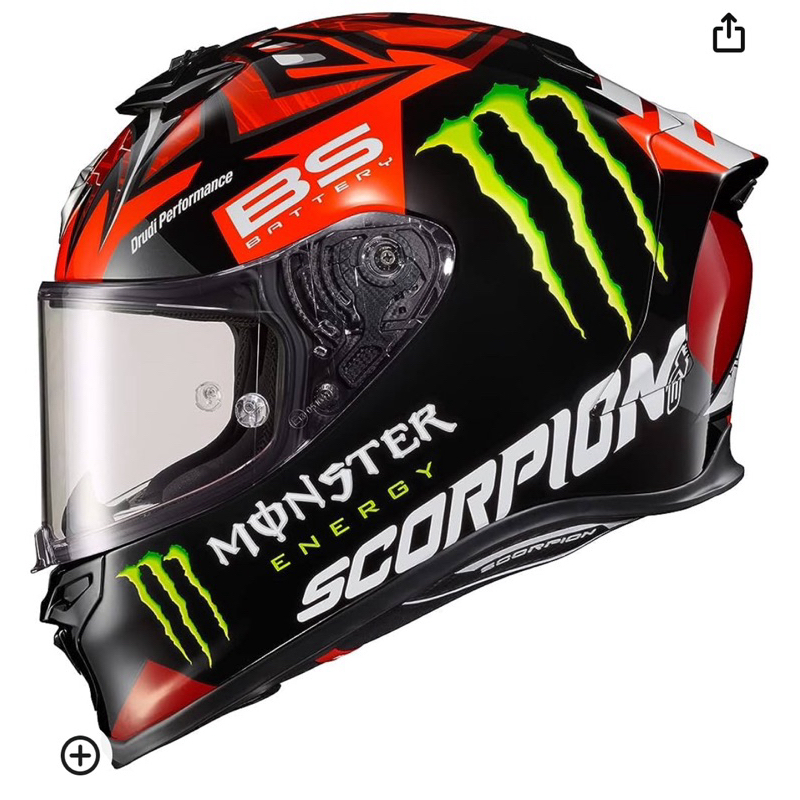 【Scorpion EXO】EXO-R1 AIR FABIO MONSTER 全罩式安全帽 L號