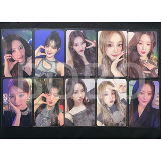 （G)I-DLE 官方漢堡小卡 代言漢堡薇娟米妮minnie小娟雨琦舒華小卡貼紙