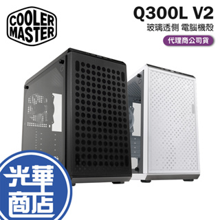 CoolerMaster 酷碼 MasterBox Q300L V2 玻璃透側 機殼 顯卡長36 M-ATX 光華