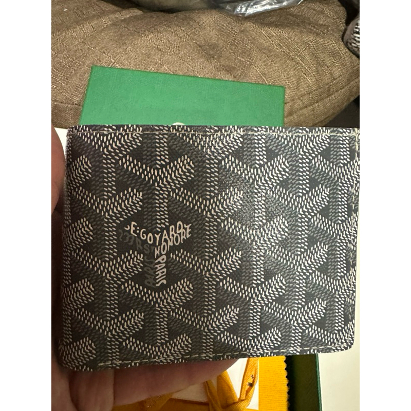 9.99新 現貨 Goyard Victoire Wallet 八卡短夾 灰色 全配