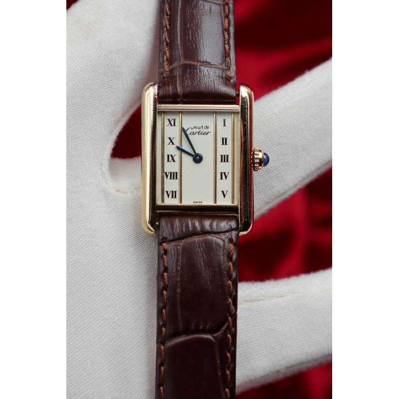 卡地亞收藏 │  Must de Cartier VINTAGE TANK 石英手錶