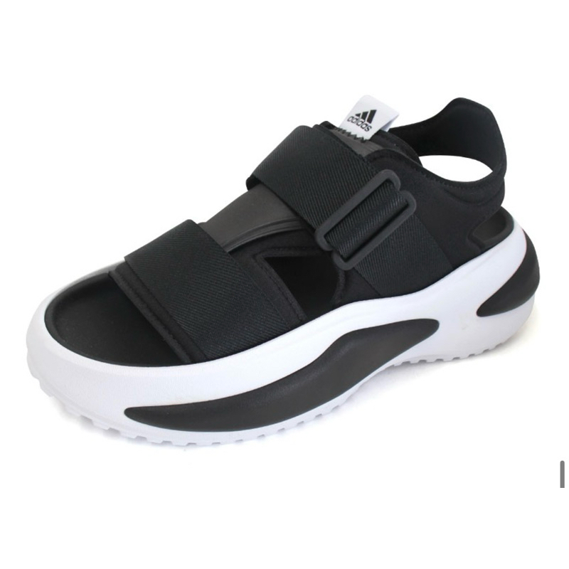 ✈️韓國正品《代購》Adidas 愛迪達魔鬼氈 Platform IF7365 時尚拖鞋/涼鞋 厚底6cm