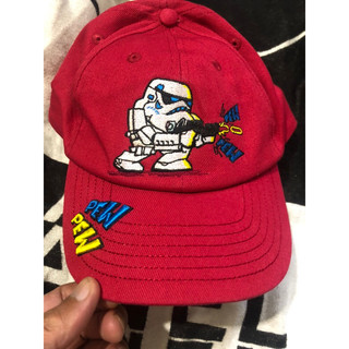 kid 二手 古著 Disney 迪士尼 白兵 Star Wars 星戰 星際大戰 大童 兒童 老帽 棒球帽 cap