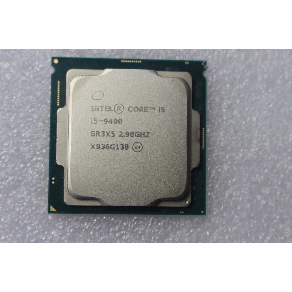 Intel Core i5-9400處理器(LGA1151)內顯/六核心/最大超頻 4.1 GHz~~二手價$2299