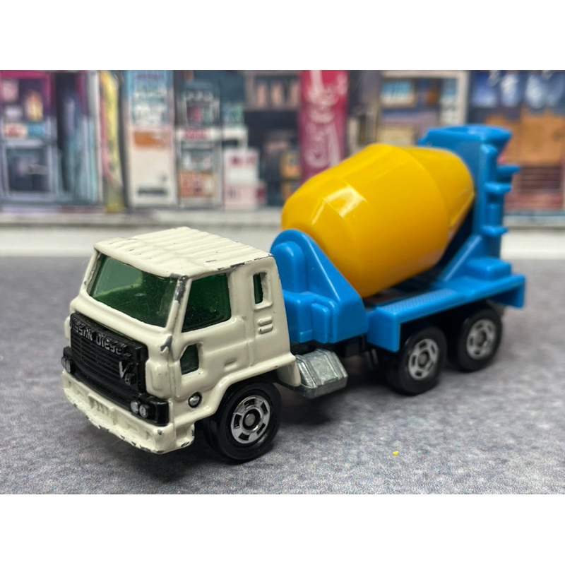 TOMICA NO.53 NISSAN DIESEL TRUCK 水泥車 工程車 多美 玩具車 二手