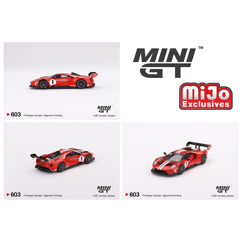 TSAI模型車販賣鋪 現貨賣場 1/64 Mini GT 603 Ford GT MK II #013