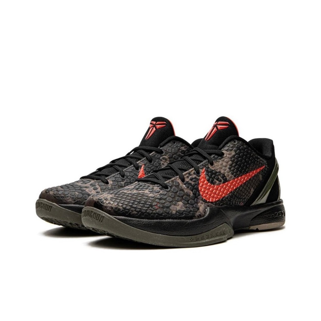 藍田/吉米 - 代購 Nike Zoom Kobe 4 Protro 紅龍 玖柒 黑曼巴 低 幫籃球鞋 紅黑色 APR2