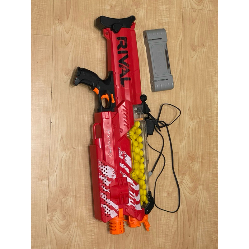 NERF RIVAL NEMESIS MXVII-10K百球槍 紅 涅墨西斯