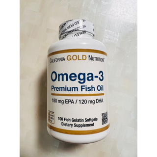 CGN Gold Omega3 Omega-3 iherb 魚油 100粒
