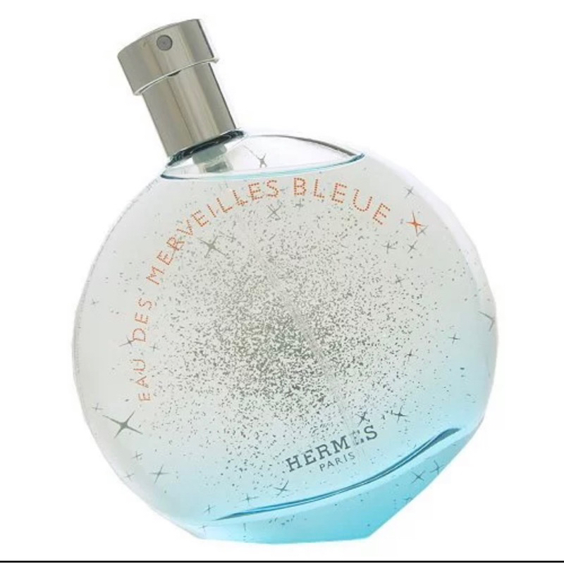 HERMES 愛馬仕 Eau Des Merveilles Bleue 藍色橘彩星光 女性淡香水 100ml - 二手