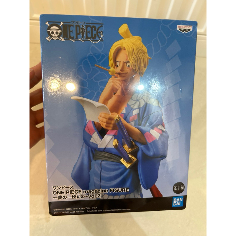 薩波 代理版 ONE PIECE magazine FIGURE 夢的一枚#2 vol.2 海賊王 SABO 公仔 寬盒