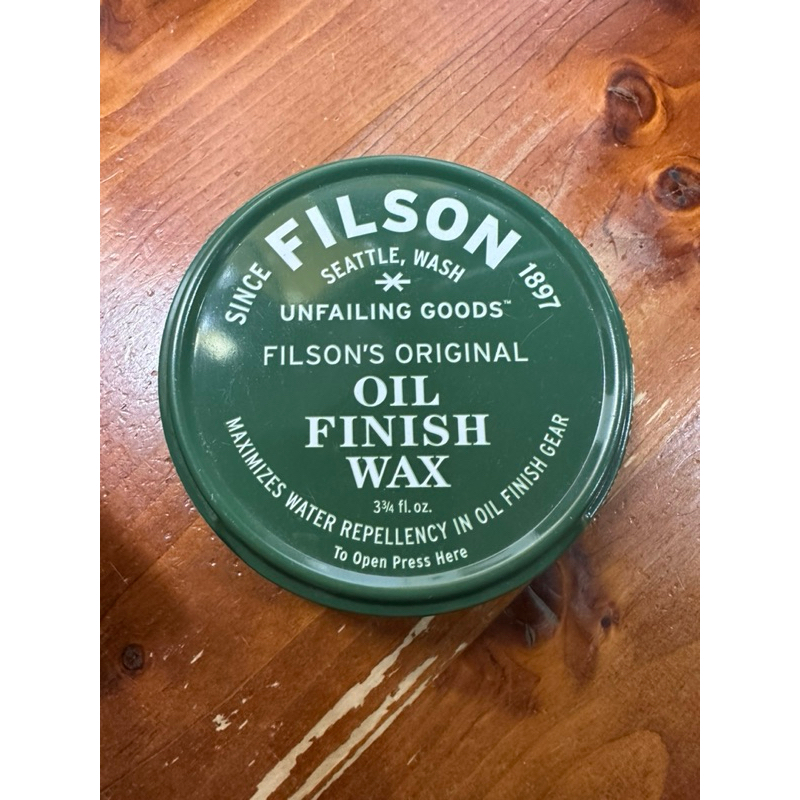 Filson 69033 oil finish wax 防水油蠟