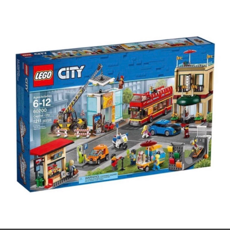 全新正版 樂高 LEGO 60200 City 城市系列 首都