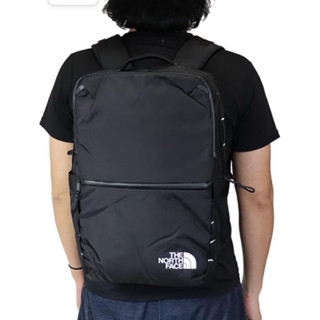 The North Face 北面 男女大容量 多夾層 休閒後揹包 黑