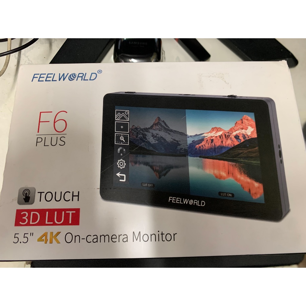 富威德 Feelworld F6 PLUS 5.5吋 3D-LUT 4K 觸控監視器