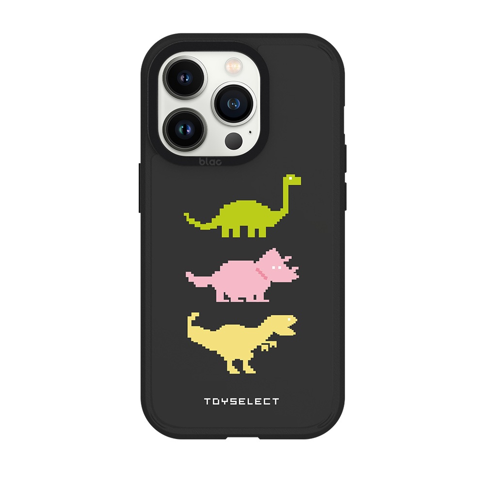 【TOYSELECT】像素恐龍疊疊樂峽谷強悍MagSafe iPhone手機殼