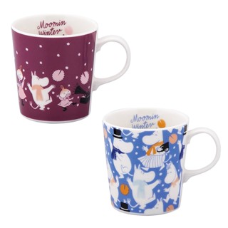 日本山加 YAMAKA 日本製 Moomin 嚕嚕米 Winter Celebration系列 陶瓷馬克杯 300ml