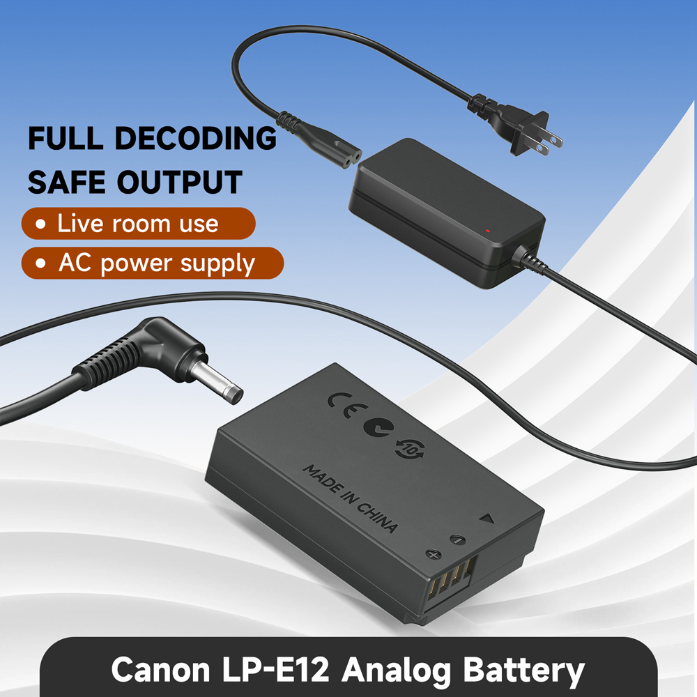 免運⚡LP-E12 LPE12 假電池 Canon 外接電池 直連電池 適用於Canon M/ M2 M10 M50