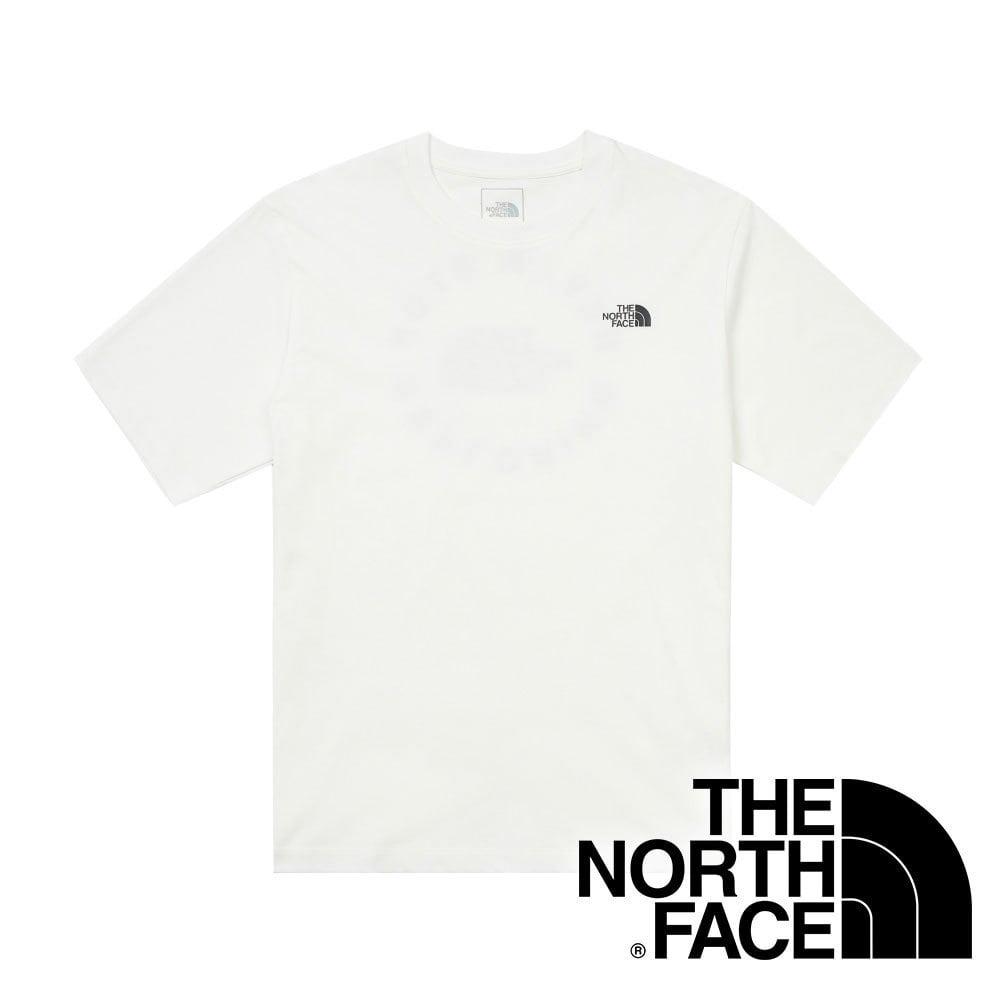 【THE NORTH FACE 美國】男短袖圓領T恤『白』NF0A88GC