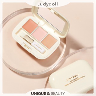 U&B░ 臺灣現貨｜Judydoll 橘朵 遮瑕盤 巨潤！三色遮瑕盤 三色遮瑕膏 遮蓋斑點痘印眼部黑眼圈【A088】