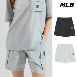 MLB 男女款 運動涼感休閒短褲 紐約洋基隊 (3ASMB0443-兩款任選)【官方旗艦店】